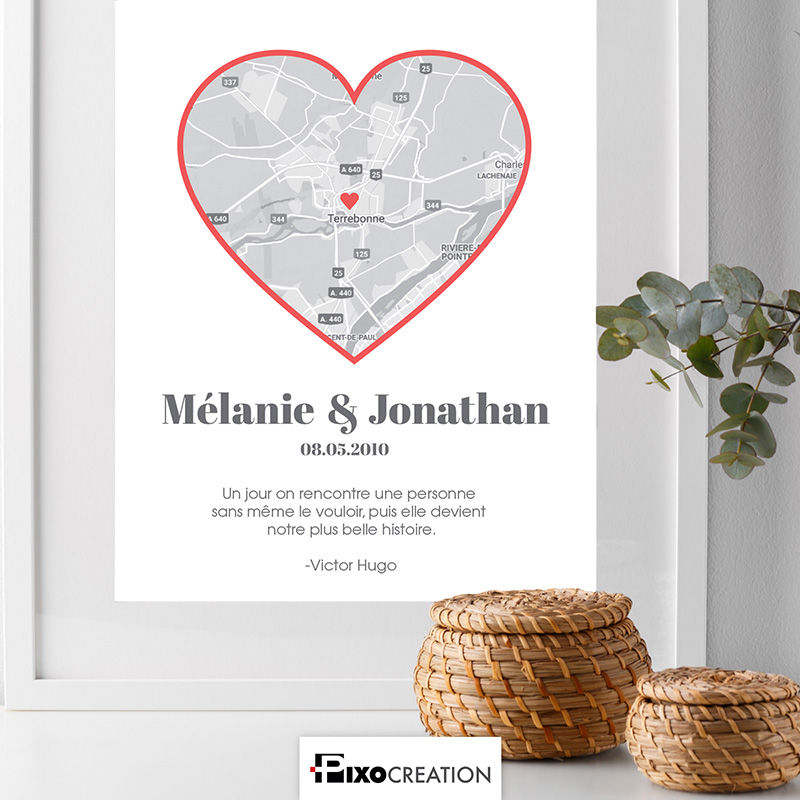Affiche pour Mélanie&Jonathan